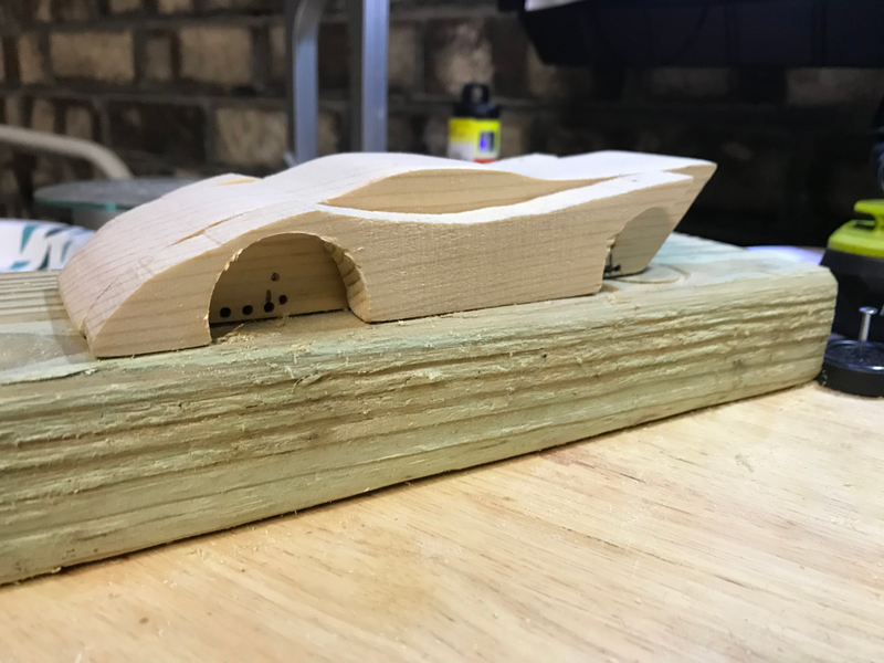 Illustration for article titled Pinewood Derby, Phase III